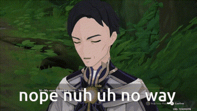 Nope Huh Uh No Way Video Game Screenshot GIF