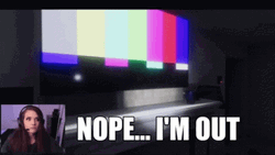 Nope I'm Out GIF