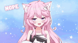 Nope Nope Nope Nyatasha Nyanners Vtube GIF