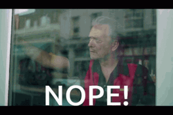 Nope Nope Nope Store Owner Walking Out GIF