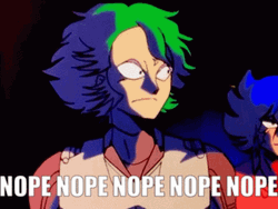 Nope Nope Nope Yoroiden Samurai GIF