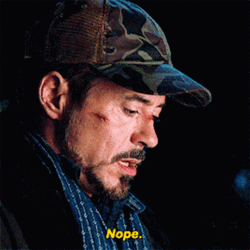 Nope Robert Downy Jr. GIF
