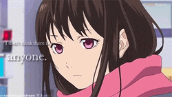 Noragami Anime Sad Walking In Street GIF
