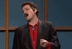  Norm Macdonald Doing Burt Reynolds GIF