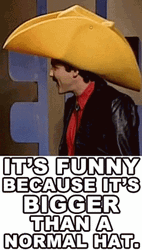 Norm Macdonald Normal Hat GIF