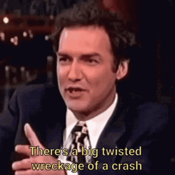 Norm Macdonald On Letterman GIF