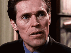 Norman Osborn Willem Dafoe Licking His Fingers GIF