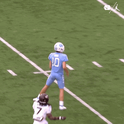 North Carolina Tar Heels Drake Maye Celebrating GIF