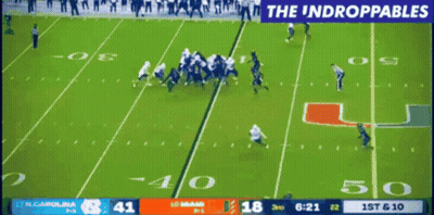 North Carolina Vs Miami Football On TV GIF