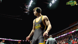 North Dakota State Athlete Warm Up GIF