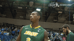 North Dakota State Basketball Player Hand Shake GIF