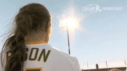 North Dakota State Kid Bison Hand Sign GIF