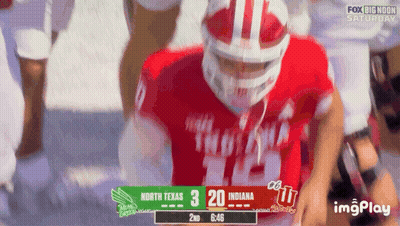 North Texas Vs Indiana Football On Fox Big Noon Saturday GIF