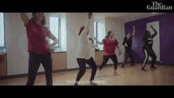Northern Ireland Happy Woman  GIF