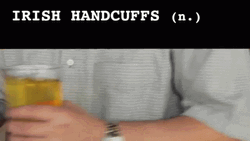 Northern Ireland Irish Handcuffs Drink GIF
