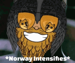 Norway Intensifies Animated Viking