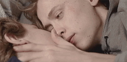 Norwegian Drama Skam Isak Valtersen Passionately Caressing Noora GIF
