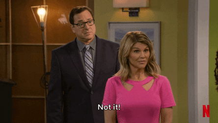 Nose Goes Fuller House Rebecca Katsopolis GIF