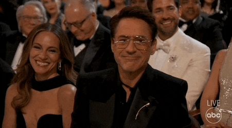 Nose Goes Robert John Downey Jr GIF