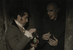 Nosferatu Brushing His Teeth GIF