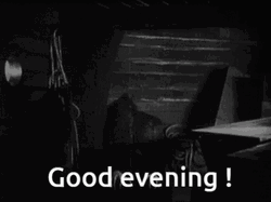 Nosferatu Saying Good Evening GIF