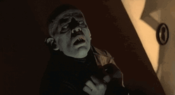 Nosferatu Scary Shocked Face GIF