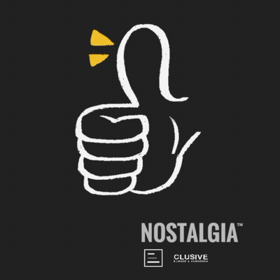 Nostalgia Logo Thumbs Up Hand GIF