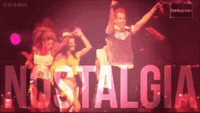 Nostalgia On Pink Background GIF