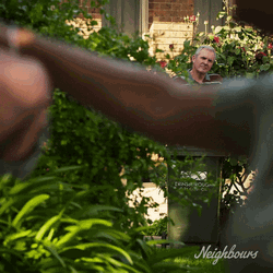 Nosy Paul Robinson Neighbours TV Series GIF