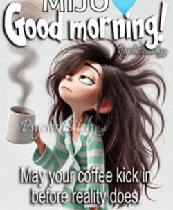 Not B4 My Coffee Meme GIF