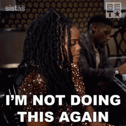 Not Doing Again GIF