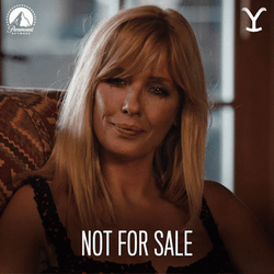 Not For Sale Yellowstone Beth Dutton GIF