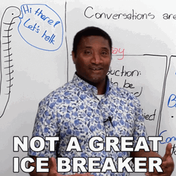 Not Great Icebreaker James GIF
