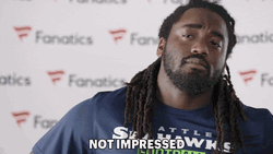 Not Impressed Alex Collins Staring  GIF