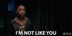 Not Like Us Logan Browning GIF