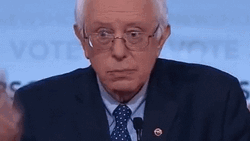 Not So Fast My Friend Bernie Sanders Finger GIF