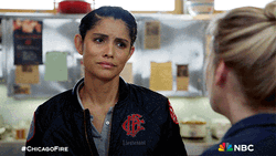 Not Sure Chicago Fire Stella Kid GIF