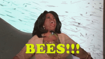 Not The Bees Bees Bees GIF