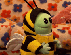 Not The Bees Flying Puppet GIF