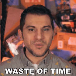 Not Worthy Because Love Is Waste Of Time GIF