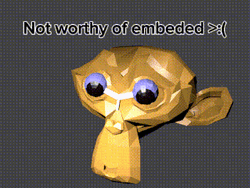 Not Worthy Blender Monkey GIF
