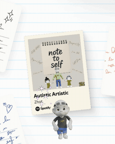 Note To Self On Paper GIF
