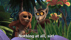 Nothing At All Sir King Julien GIF