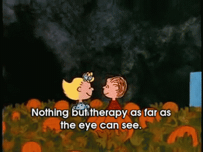 Nothing But Therapy As Far As The Eye Can See GIF