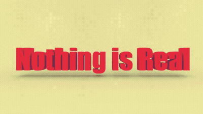Nothing Is Real In Pink GIF