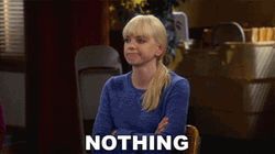 Nothing No Anna Faris GIF