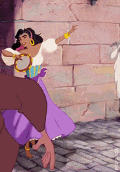 Notre Dame Sing And Dance Esmeralda GIF