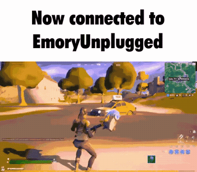 Now Connected to Emory Unplugged Video Game Screenshot