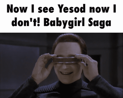 Now I See Yesod Babygirl Saga GIF