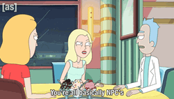 Npc Diane Sanchez Rick And Morty GIF